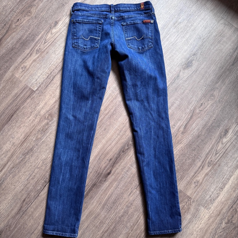 7 For All Mankind Roxanne Blue Jeans - Size 28 - Picture 2 of 16